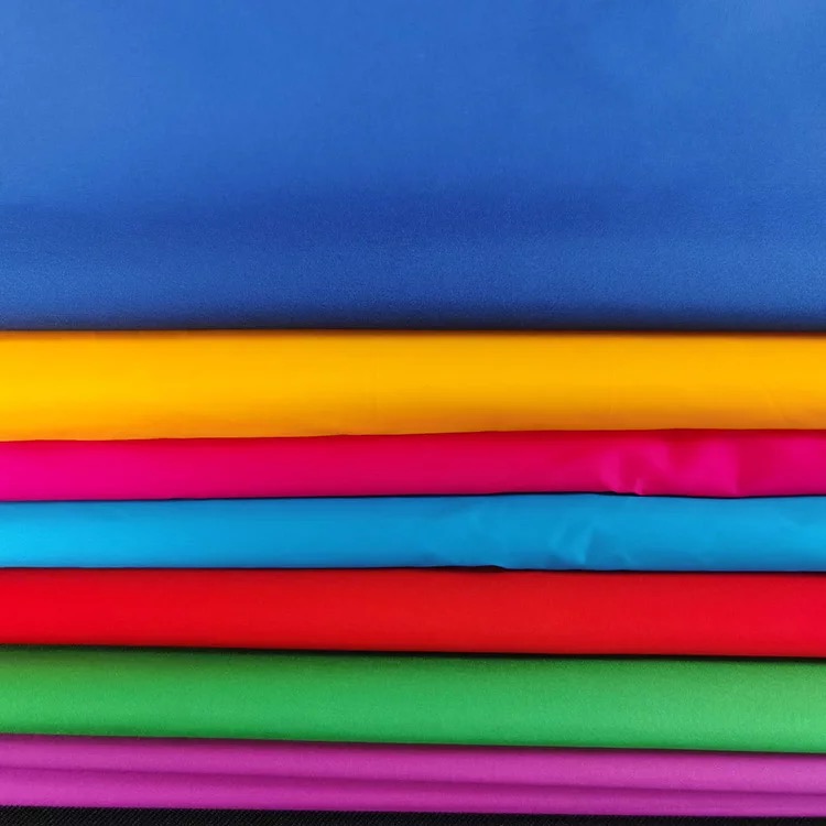 Polyester down jacket fabric pongee fabric with coating