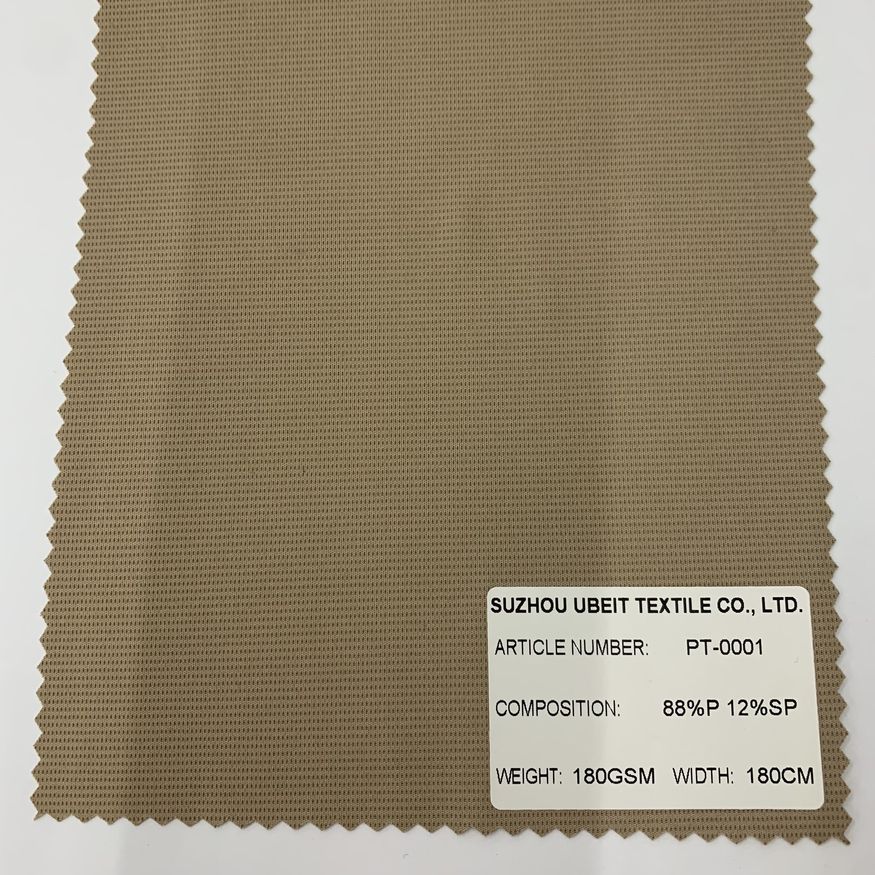 PT-0001 Grid elastic POLO shirt fabric