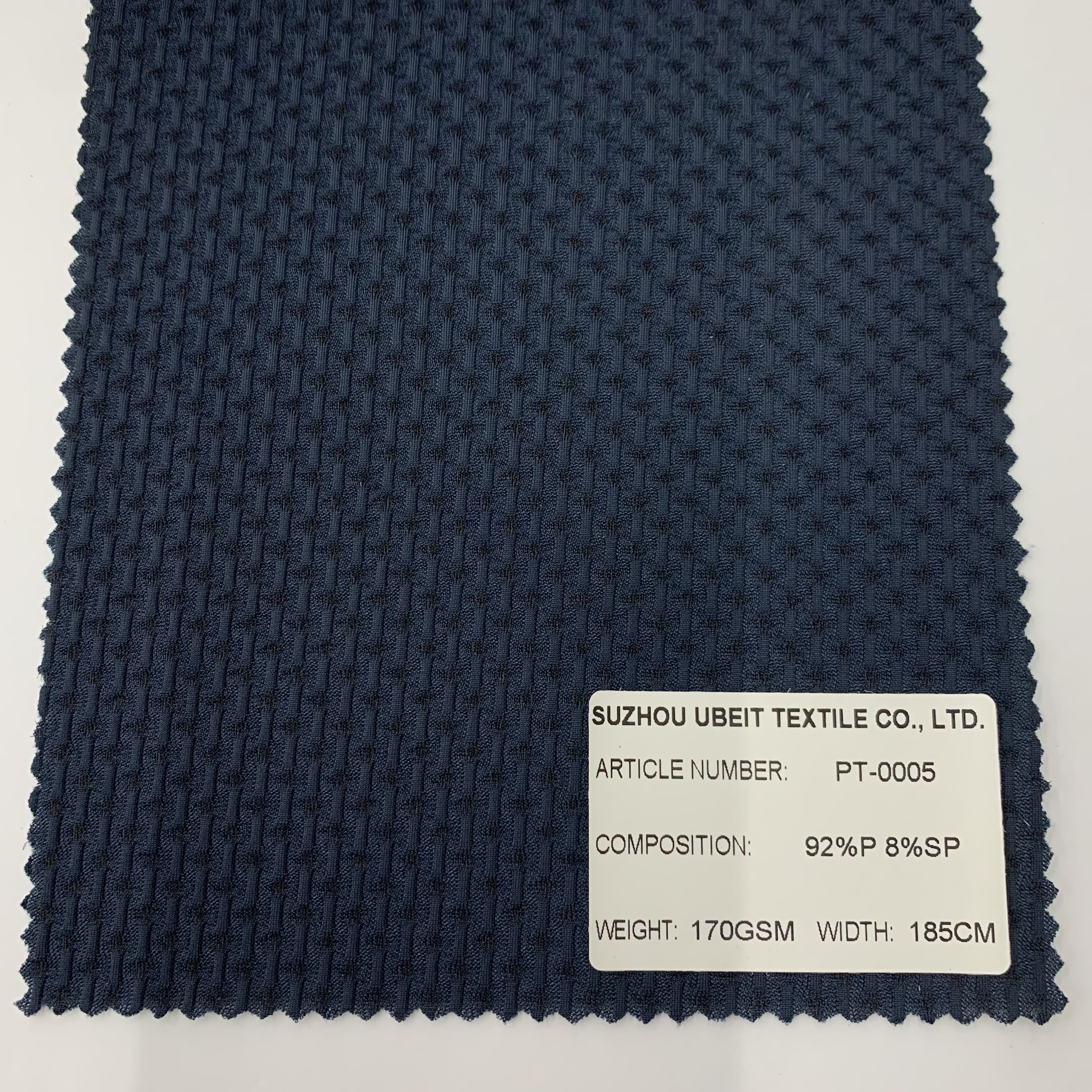 PT-0005 Soft and fluffy bubble needle woven fabric for T-shirt